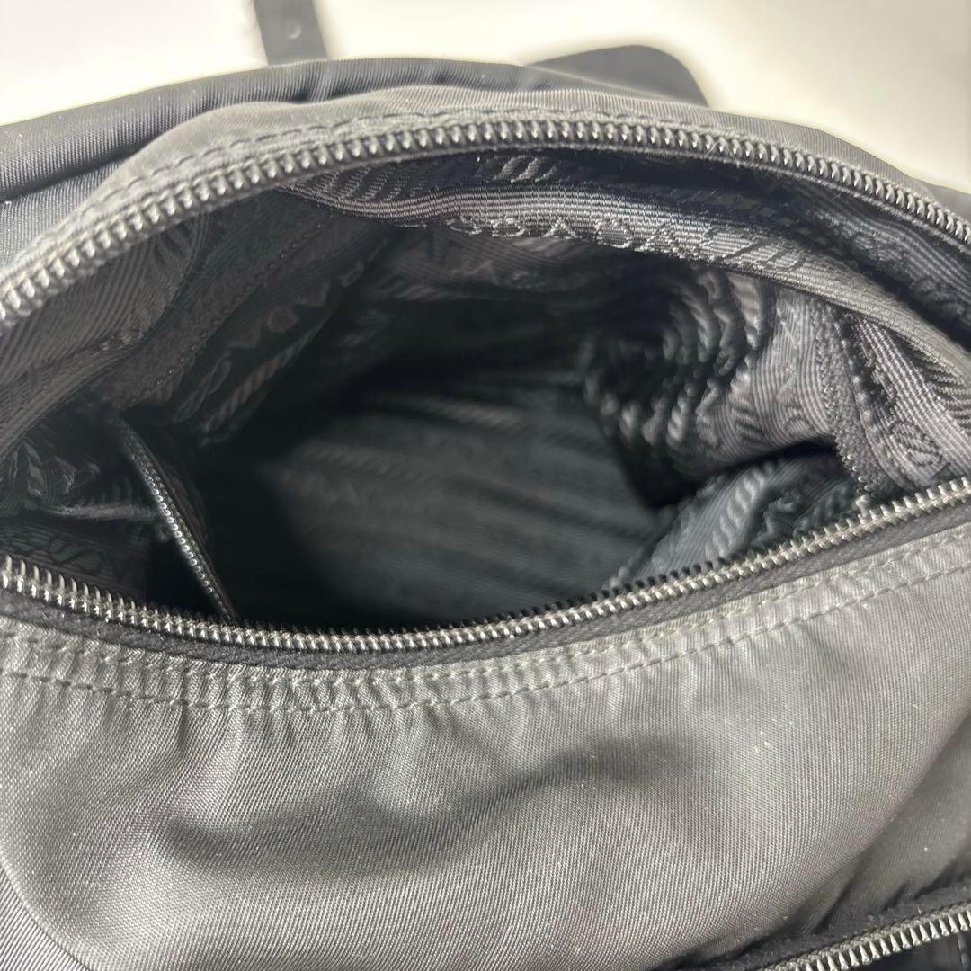 PRADA Black Shoulder Bag PRADA Crossbody thumbnail 12