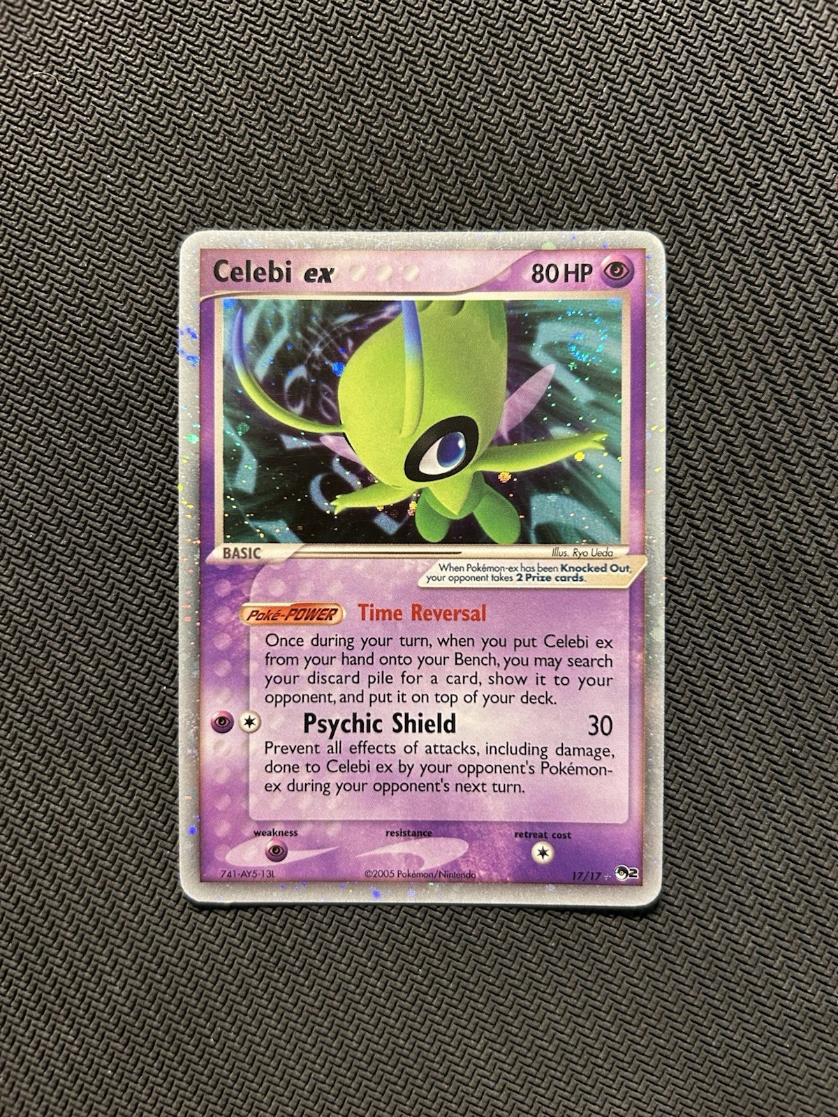 Pokemon TCG Celebi ex 17/17 Pop Series 2 Holo! MP/HP Condition! See Description!