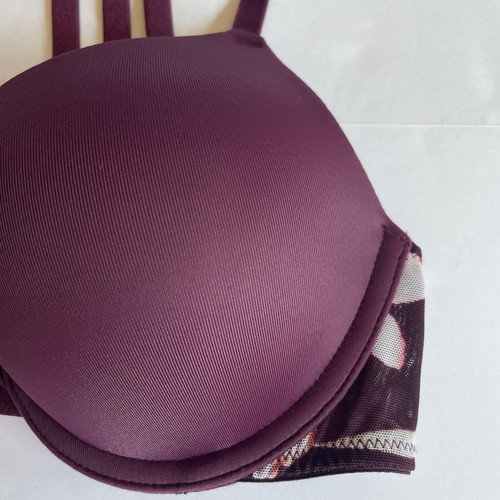 PINK by Victorias Secret BH 32B Rose Wear Everywhere Push Up Bügel vorne geschlossen - Bild 3 von 8