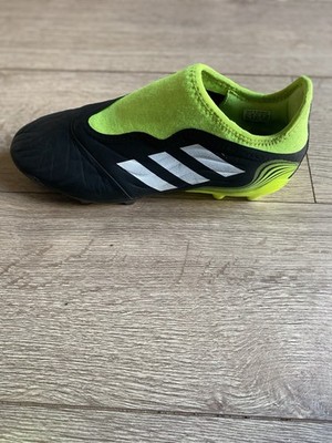 Adidas Copa Sense 3 Laceless FG Core Black/White/Lime Größe 9 EU 431/3