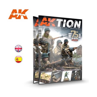 AK Modeling Book AKtion - 75th D-Day Anniversary Mag New