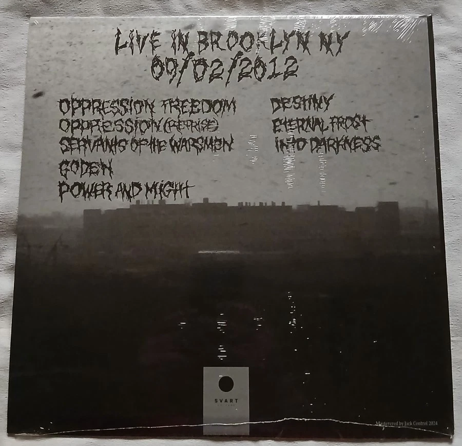 Winter - Live In Brooklyn NY 09/02/2012 - 12" LP (color) - Photo 3/3