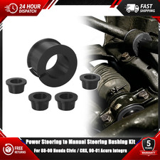 Steering Rack Bushing Conversion Kit For 88-00 Civic Crx 90-01 Integra Ef Eg Ek
