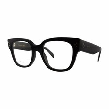 Celine 3 Dots CL50066I Shiny Black Eyeglasses Frames 53mm 21mm 145mm