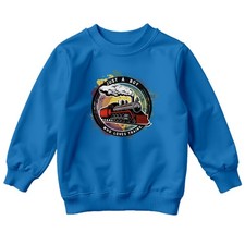 Just A Boy Who Loves Trains Kids Sweatshirt Locomotive Gift Jumper