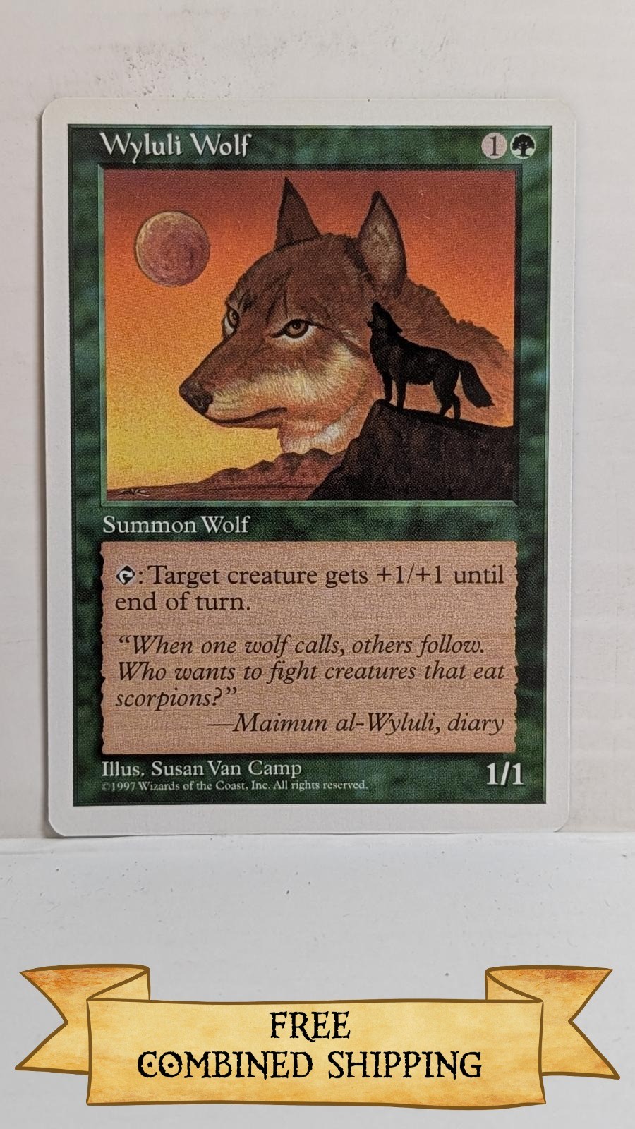 Wyluli Wolf Fifth Edition ...sku: DC898