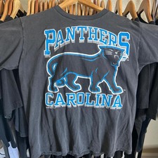 Vintage 90s Carolina Panthers Big-Logo T-shirt reprint AN53933
