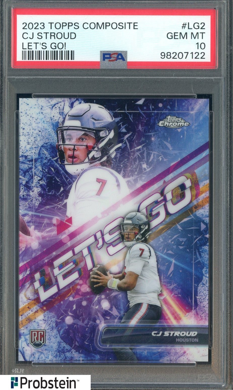 CJ Stroud Topps Composite Let's Go! #LG2 Base