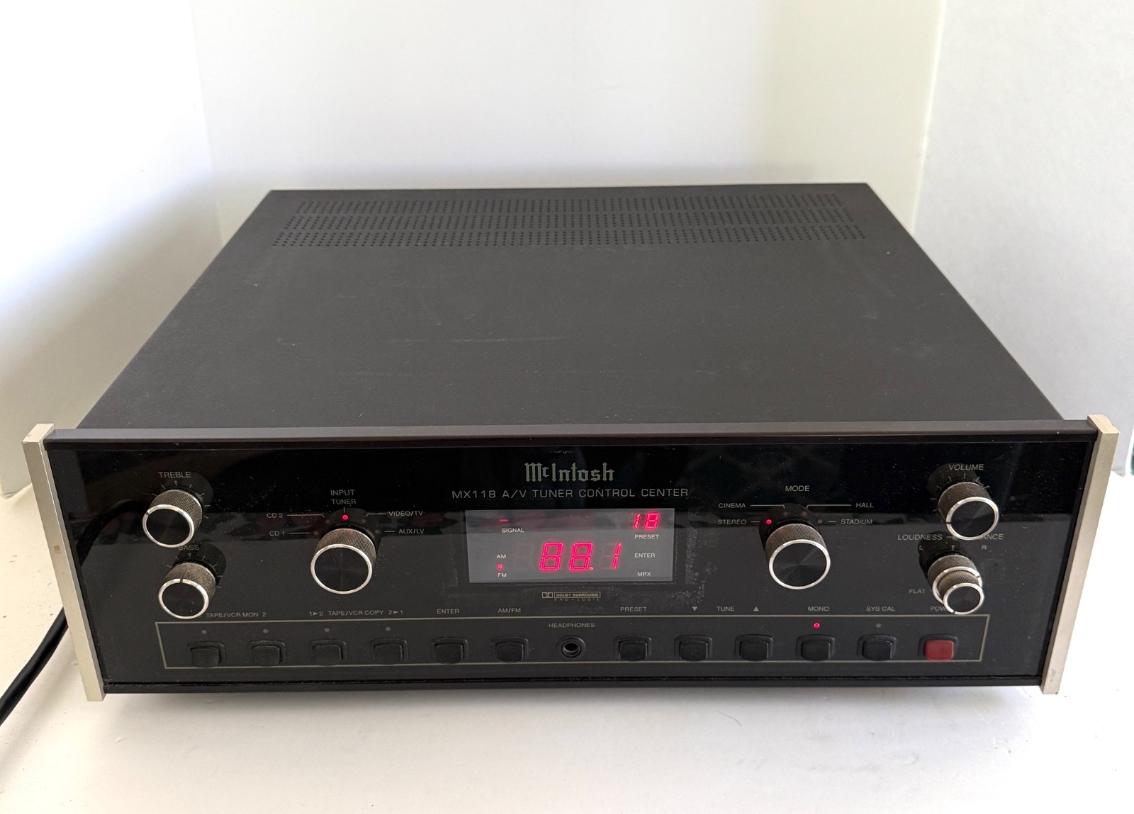 McIntosh MX118 vintage audio equipment - eBay listing photo 1