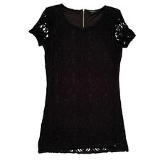 Ambiance Black Lace Mini Dress Women’s Size M Evening Date Night Cocktail Glam