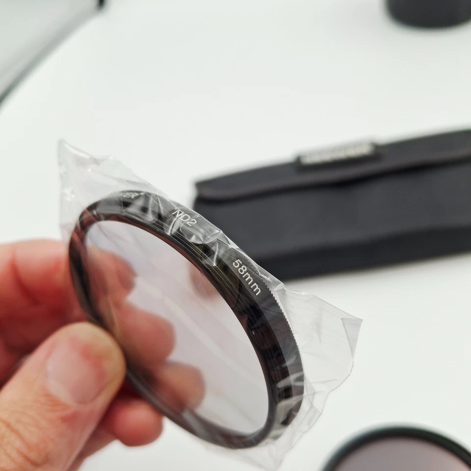 Neewer 58MM Lens Filter Set of 3 + Carrying Case, ND 2, 4 & 8. *VGC*. (refB.O) - Image 4 of 4