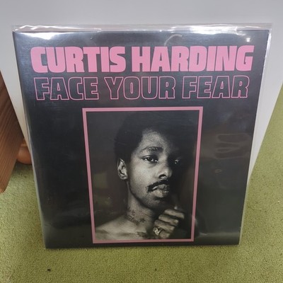 Curtis Harding  Face Your Fear 2017 UK Pink Vinyl Limited Edition Anti-7537-1
