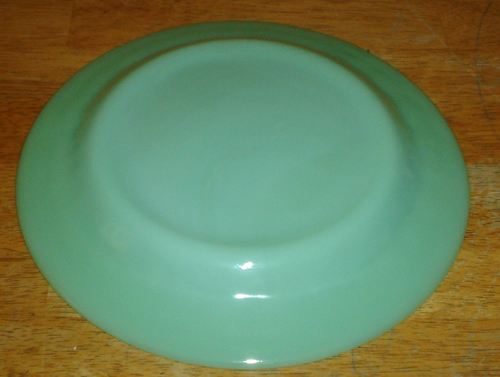 Vintage Fire-King Jadeite Green Restaurant Ware 9" Dinner Plates Set of 4 Nice!! - Picture 10 of 11