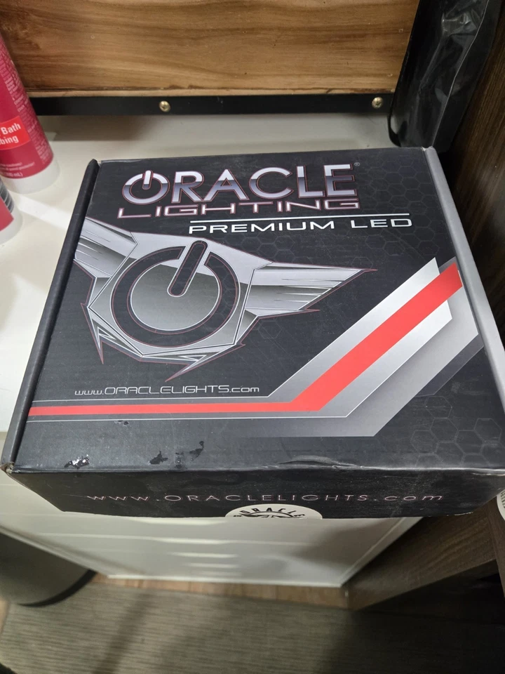 ORACLE Lighting 2018-2022 Fits Ford Mustang LED Headlight Halo Kit 1347-003 RED - Image 3 of 4