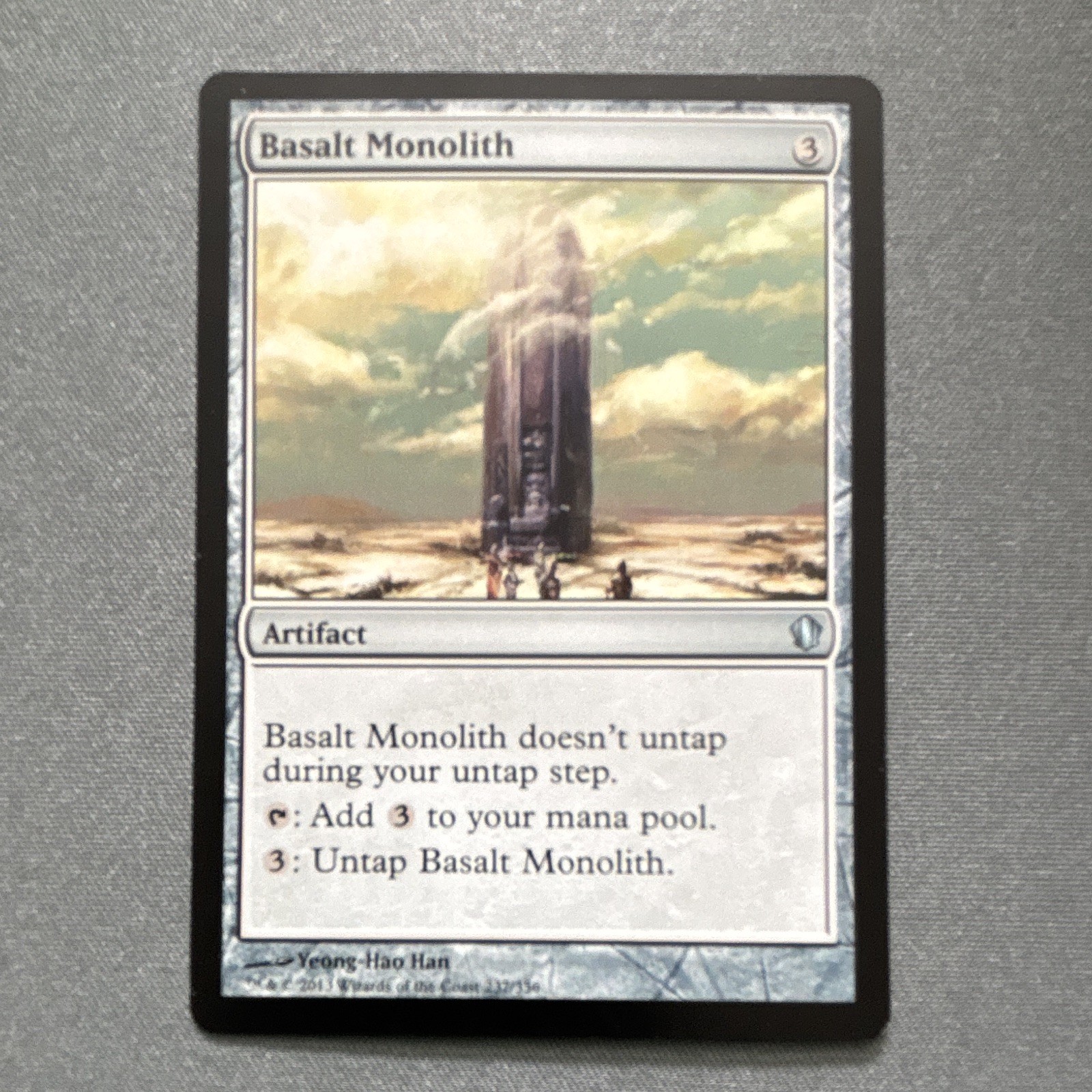 Basalt Monolith Magic: The Gathering Commander 2013 237/356 