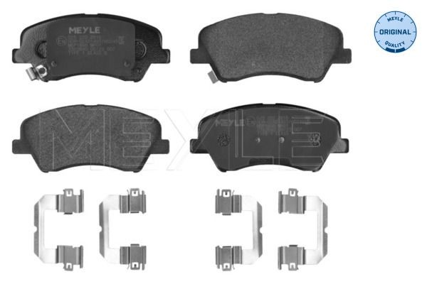 Bremsbelagsatz Scheibenbremse Vorderachse FüR Hyundai KIA Bayon I20 III RIO IV-image
