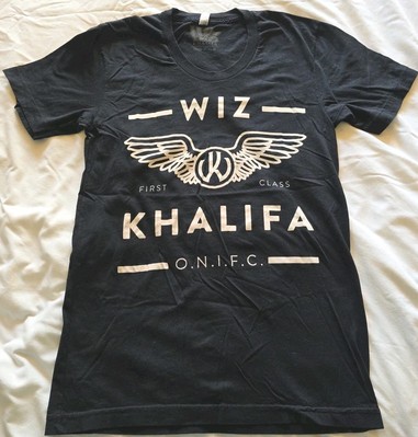 Wiz Khalifa Med Black Shirt