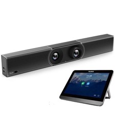 Yealink A30 + CTP18 Room Bundle Teams Zoom Video Bar Touch Panel & PSU