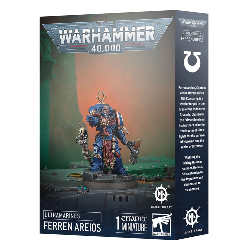 Games Workshop - Warhammer 40000 - Ultramarines Ferren Areios 10090₽