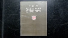 IHC Oil & Gas Engines Manual Vintage Parts Maintenance Repair Guide