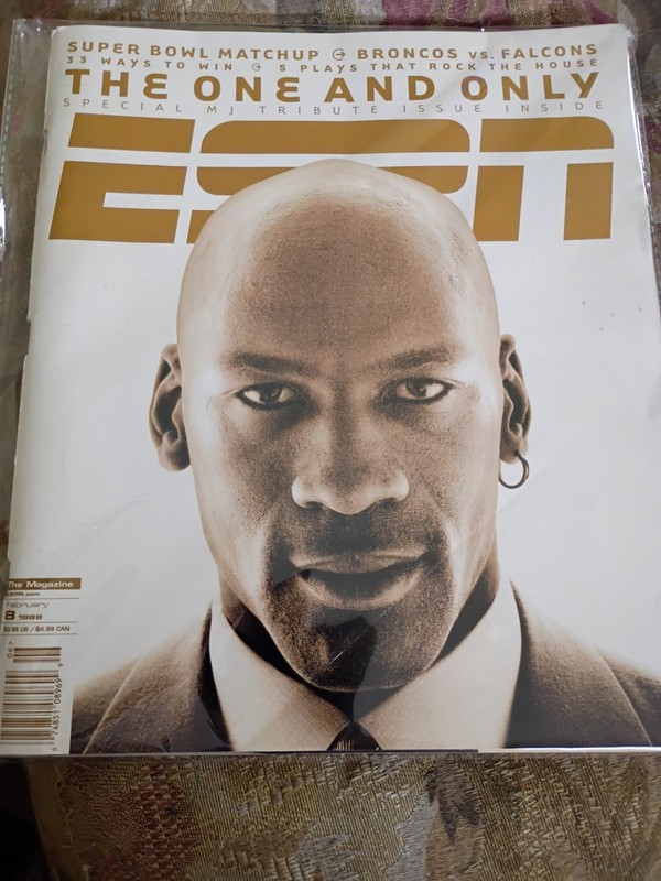 Vintage Espn Magazine Michael Jordan w/ SPECIAL MJ  TRIBUTE ISSUE 2-8-99