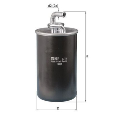 Kraftstofffilter MAHLE KL 775 für Jeep Dodge Chrysler Compass Caliber Avenger