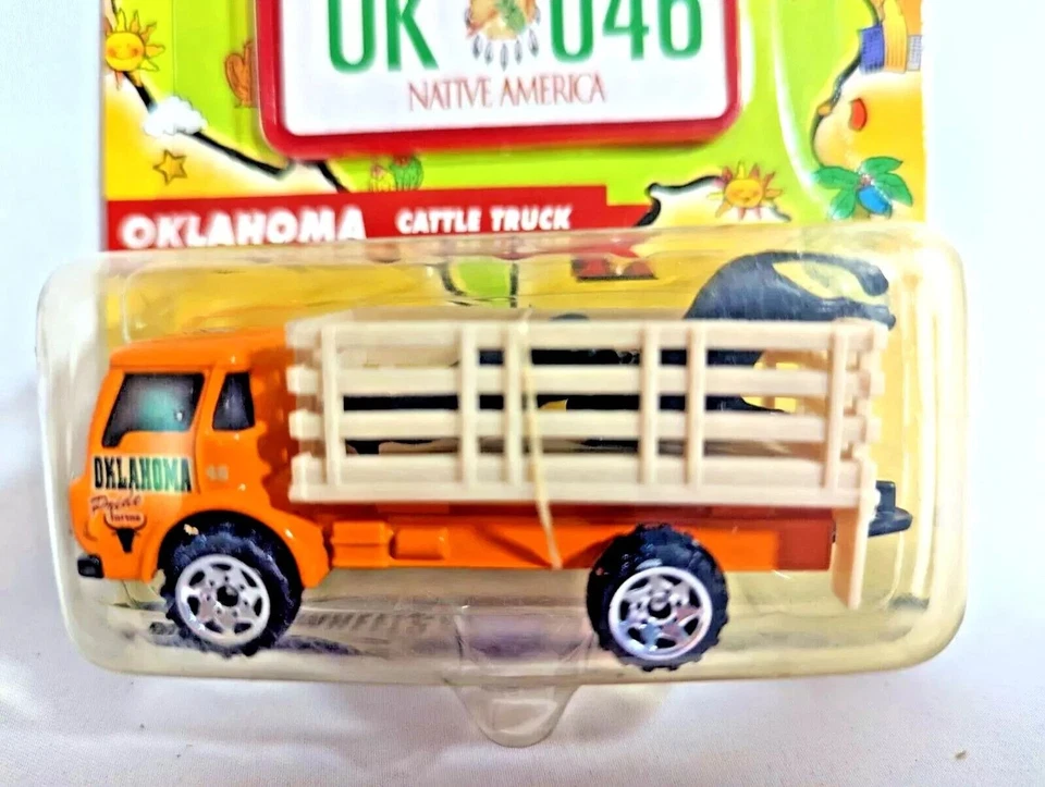 Matchbox Across America Oklahoma Dodge Cattle Truck Central Collection Gift NEW - Image 3 of 4