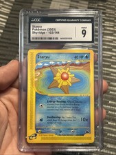 Pokemon TCG Staryu 103/144 Skyridge 2003 Non Holo CGC 9 on eBay