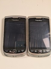 Lot 2 BlackBerry Torch 9810 Sliding Keyboard Cell Phones AT T Parts/Repair