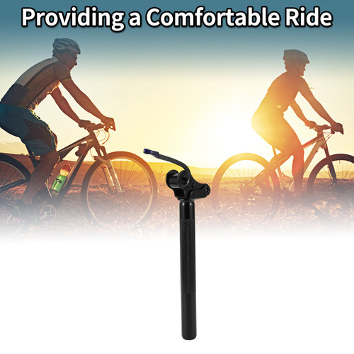 Bike Seat Posts 27.2x250mm Electric Bicycles Battery Anti‑Theft Locking Black - Picture 1 of 8