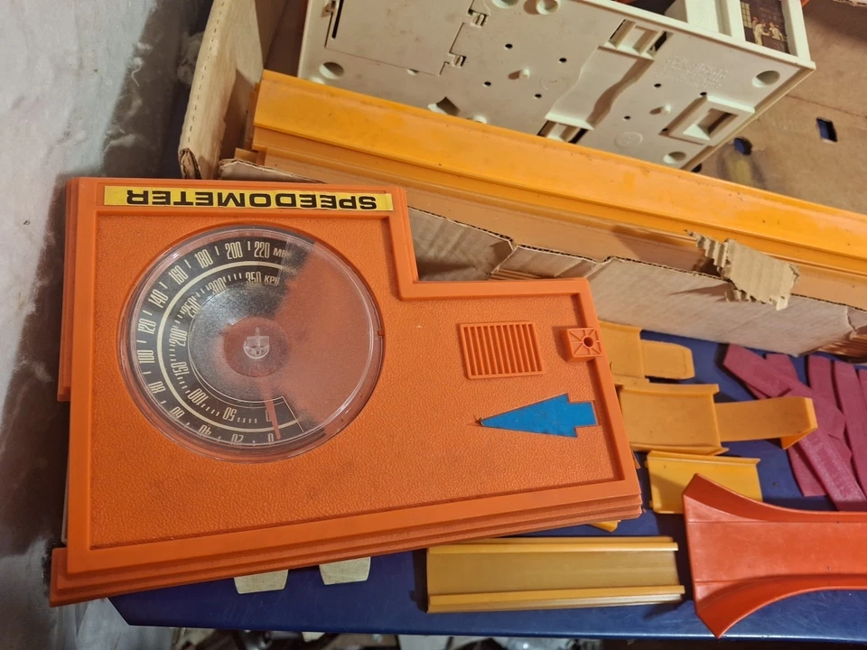 Juego de Supercargador Sprint Mattel Hot Wheels 1968 vintage con extras Foto 4 de 4