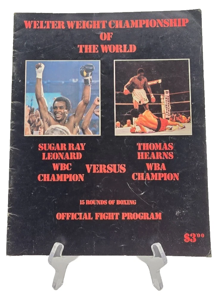Boxing Fan Programs for sale | eBay