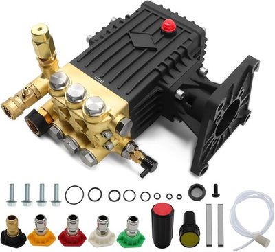 #ad #ad 4000 PSI 4GPM Gas Pressure Washer Pump Compatible with 1quot; Shaft High Pressure Wa $292.85