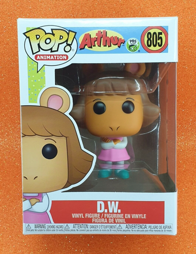 FUNKO POP ANIMATION ARTHUR #805 D.W. (DORA WINIFRED READ) VINYL FIGURE 🚨 - Foto 2 di 11