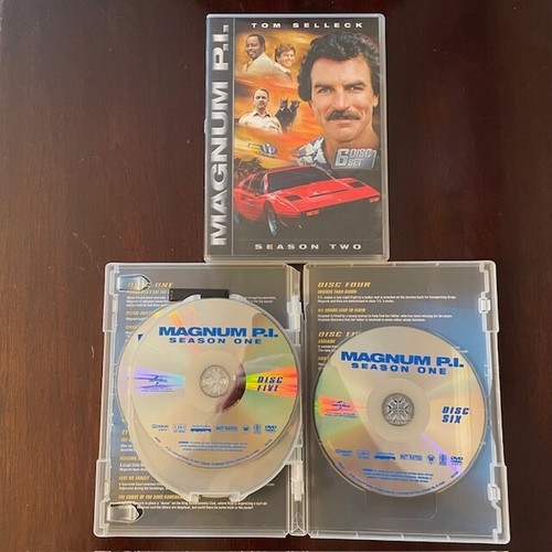 Magnum P.I. The Complete Series Seasons 1 & 2 DVD’s Tom Selleck - Picture 5 of 8