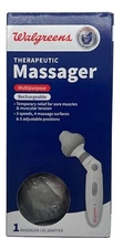 NEW Walgreens Therapeutic Massager Multipurpose Rechargeable Temporary Relief