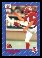 Brent Matich #29 1991 All World CFL Calgary Stampeders