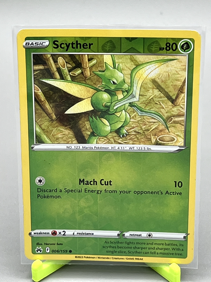 scyther pokemon card price #26 Prices | Jungle The item may be similar but not exactly the same as the image (e.g Reverse Holo Scyther 006/159 Common