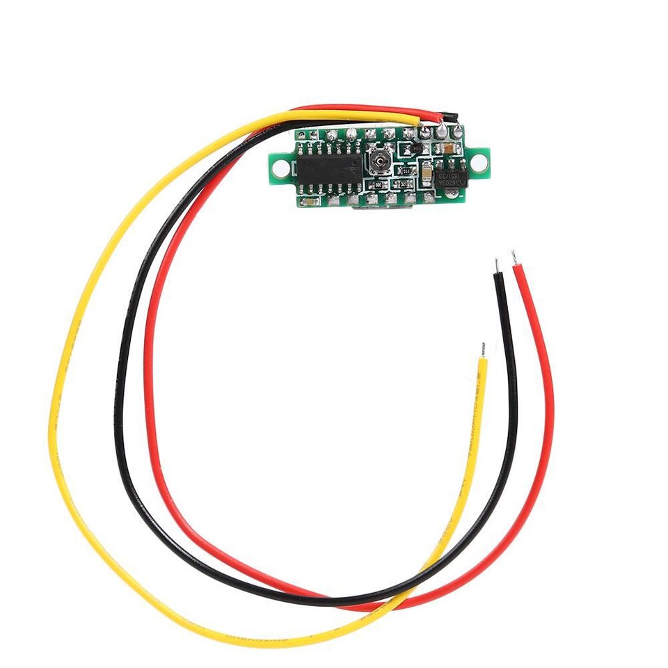  Mini LED Display 0.28 inch DC 0100V 3 Wire Gauge Voltage Meter