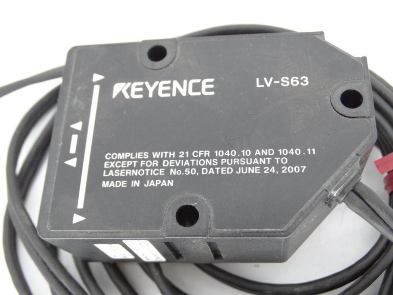 KEYENCE CORP LV-S63 SENSOR | eBay KEYENCE CORP LV-S63 SENSOR | eBay