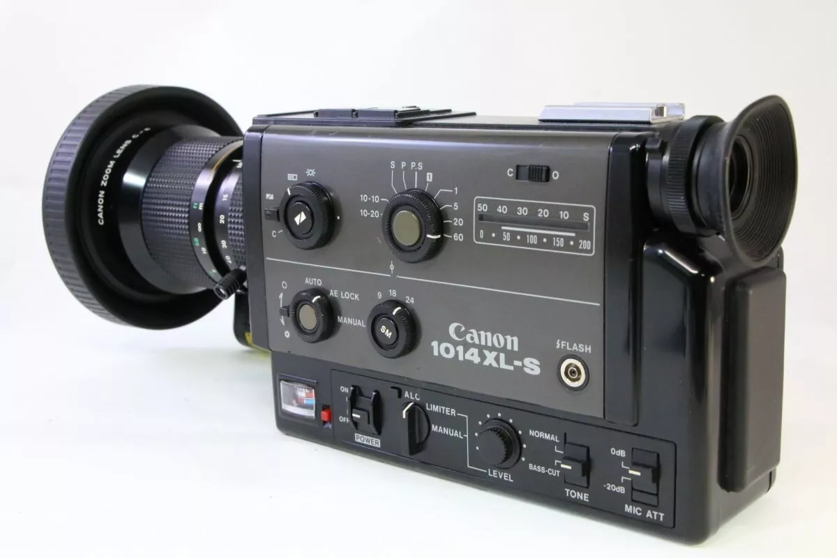 Canon 1014XL-S Super 8mm vintage video film movie camera JUNK