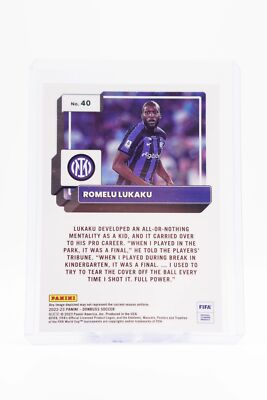インテル　22-23 ルカク ROMELU LUKAKU 2022-23 Donruss FIFA Inter Milan Optic | eBay