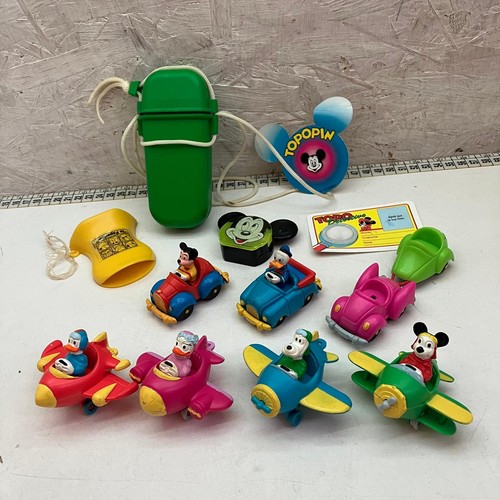 Konvolut GADGETS Comics Mickey Maus Walt Disney Flugzeug Auto Topopin 90er