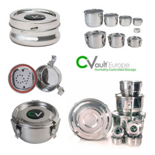 contenitore acciaio inox di grado alimentare Cvault conservazione alimentari