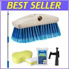 Compact Boaters Combo Set: 3-6' Telescoping Brush & Accessories for Easy Care