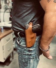 COLT Pocket Hammerless  1903 1908  .32 .380 OWB Thumb Break (READ LEAD TIME)