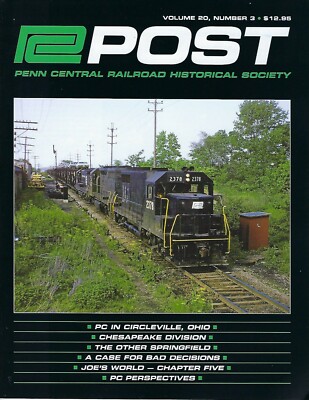 PC Post: 2019-3 (Fall/Winter) - PENN CENTRAL Railroad Historical Society - NEW