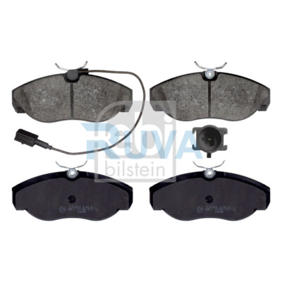 Fits Fiat Ducato 1994-2002 Peugeot Boxer 1994-2002 Ruva Front Brake Pads Set