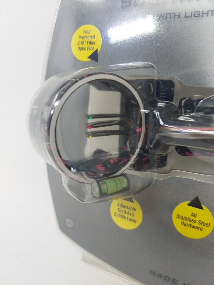 Cobra Bushwhacker 3 针瞄准镜:019 英寸针泥女孩粉色迷彩 C-674 MG 全新 — 第 2/4 张图片