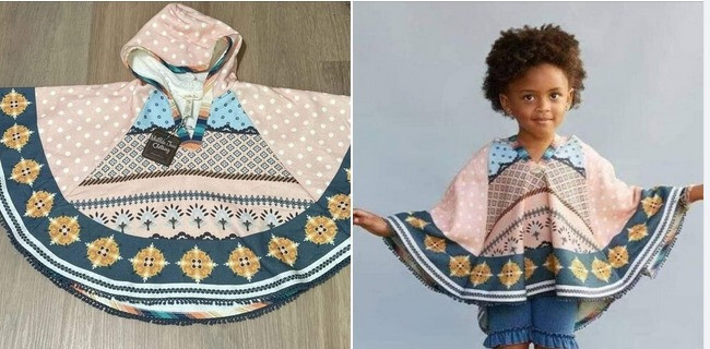 Matilda Jane Dream chasers Life's a Fairytale Poncho Size 6 NWT
